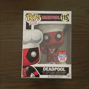 NIB NYCC Funko Pop Deadpool Vinyl Figure Collectible 2016